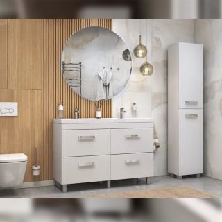 Пенал (40см) Velvex Orlando pn.ORL.40, белый матовый